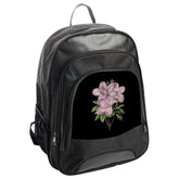 Pink Azalea Flower Backpack, Floral Backpack, Trendy Backpack, Gift for Her, Stylish Backpack, School Backpack, Travel Backpack - Tawshia